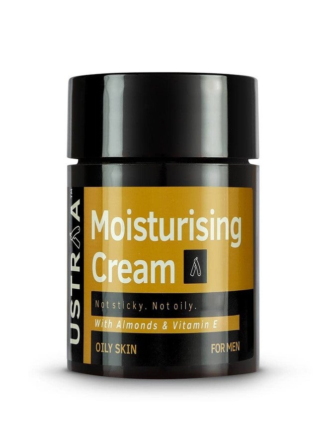 USTRAA Moisturising Cream - Oily Skin - 100g | Long-lasting moisturization & Hydration | Quick Absorption | with Shea Butter | No Parabens, No Mineral Oils - Image 1